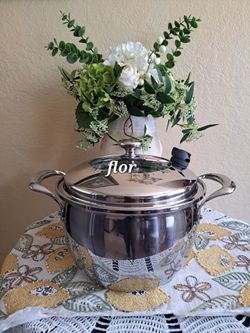 CALDERO DE 7 QT DE ACERO INOXIDABLE 5-PLY VIDA SANA PRINCESS HOUSE 🌷⚘️