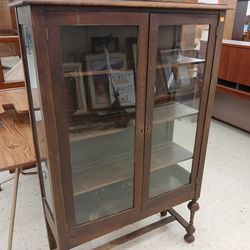 Antique Dispaly Cabinet 