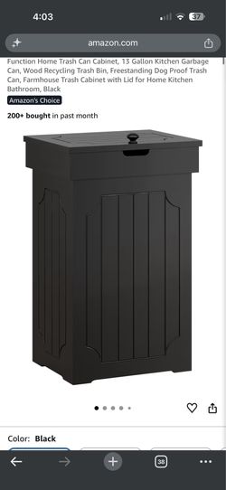 Function Home Trash Can Cabinet