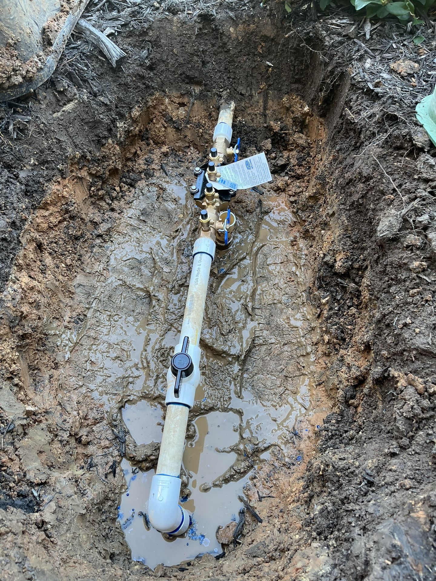 Sprinkler French Drain