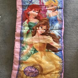 Girls Disney Princess Sleeping Bag