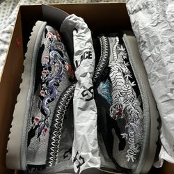 Palace x UGG Tasman Slipper Black Camo Size UK8/US7