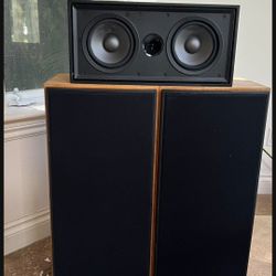 Klipsch Stereo Speakers: Stereo speakers: Klipsch KG2.2v and a pair of Klipsch KG4.2