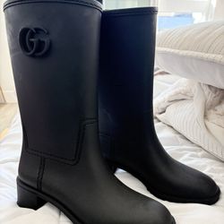 Gucci Double G Rain Boots