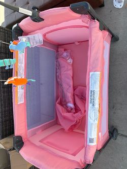 Pink Baby Play Yard Pack and Play