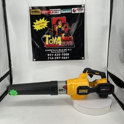 DEWALT FLEXVOLT 60V MAX 125 MPH 600 CFM Brushless Cordless Battery Powered Blower (Tool Only) #DCBL772