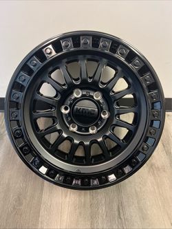 17X8.5 KMC552 MATTE BLACK 6X139.7 -10MM