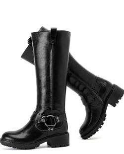 Womens Knee High Boots Fall Winter Fashion Boot.