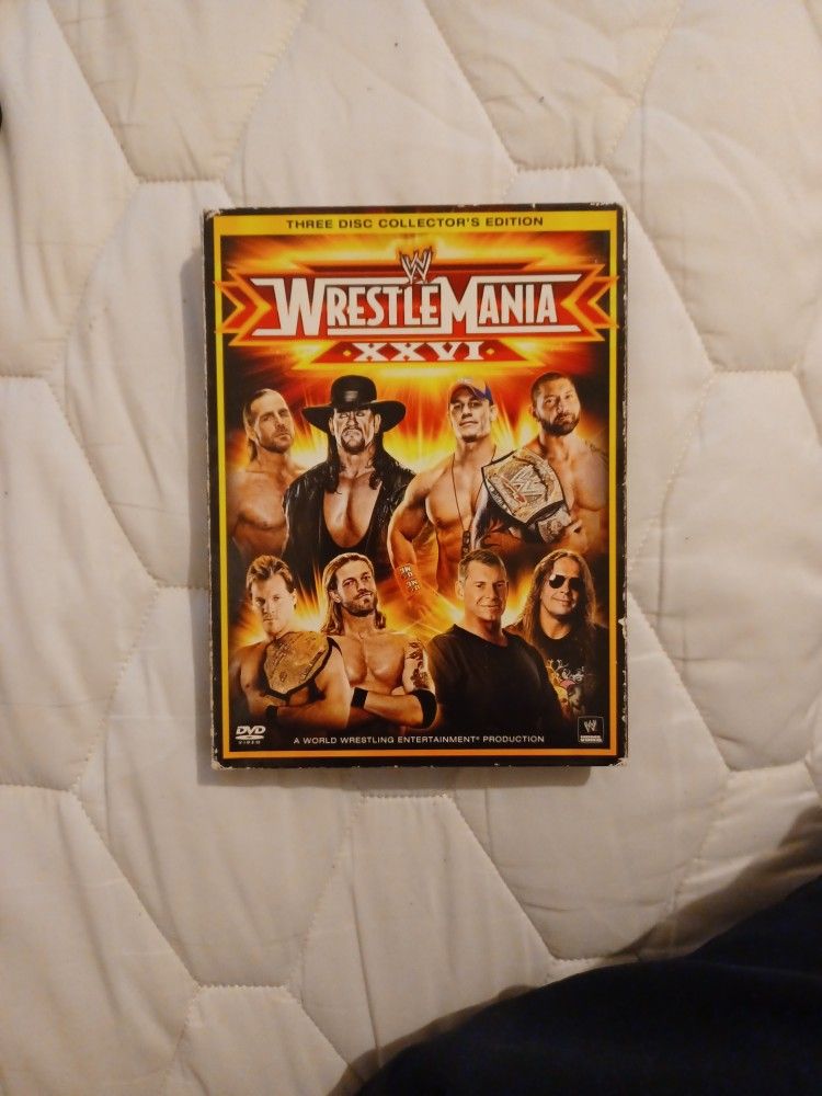 Wwe WRESTLEMANIA XXVI DVD