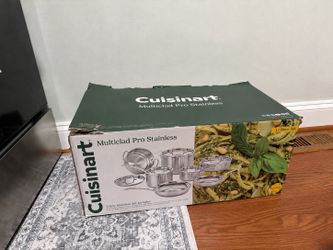 Cuisinart 12 Piece Triply Multipro Stainless Steel Pots and Pans Set