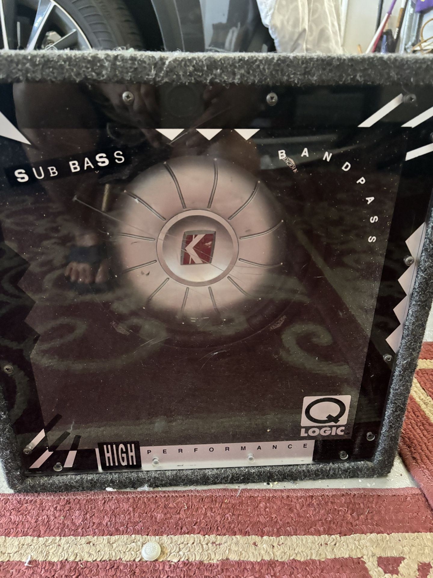 Q-Logic QB 15 inch bandpass subwoofer box