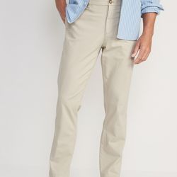 New Old Navy Straight Rotation Chino Pants - 33x34