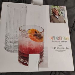 New Martha Stewart Glassware 