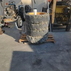 Good Solid Tires Fit 763/S185/ S530/ S66 BOBCAT or Equivalent  