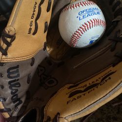 Baseball  -Franklin 9.5’’ Wilson 10’’