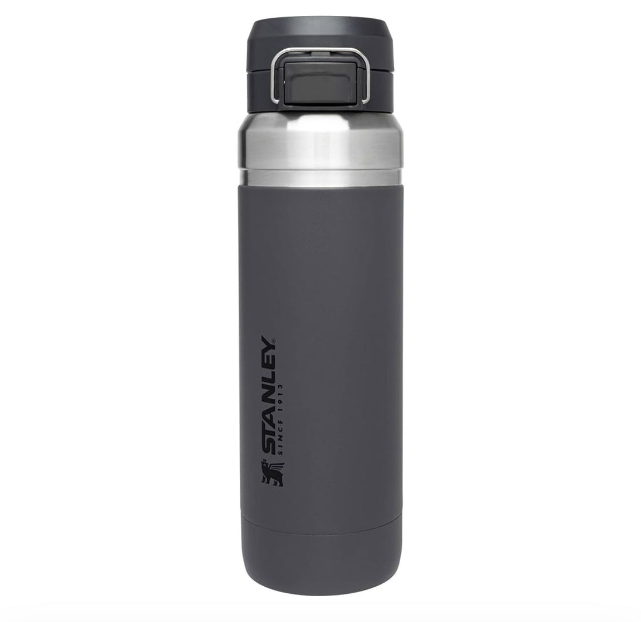 Brand New Stanley Quick Flip Go Bottle 36oz Charcoal Color