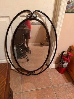 Wrought Iron Mirror