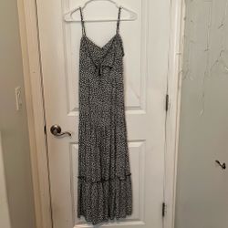 Long Flower Patterned Sundress