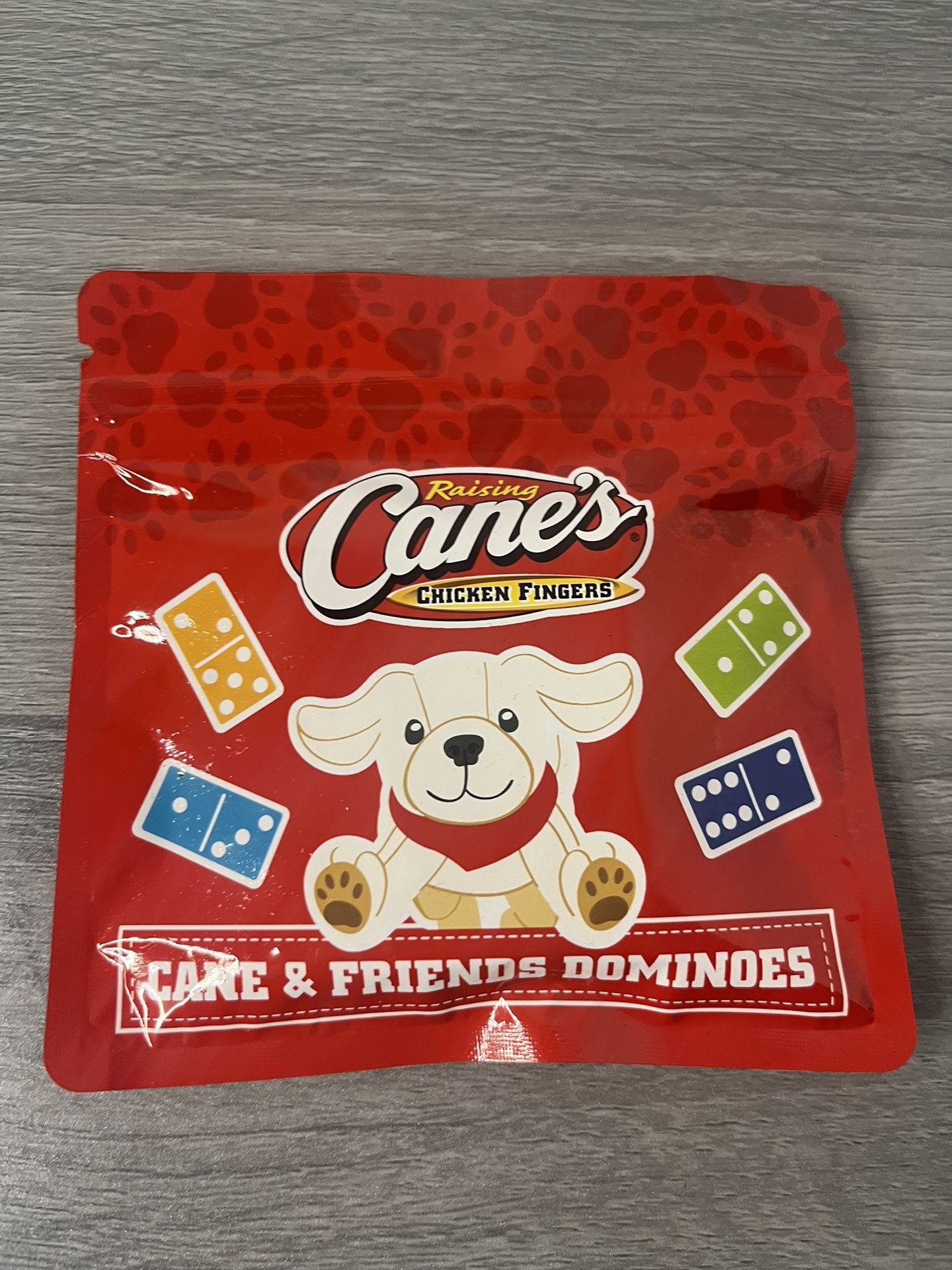 Raising Cane’s Kids Meal Game - Cane and Friends Dominos