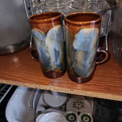 2 Small Cappucino  Mugs