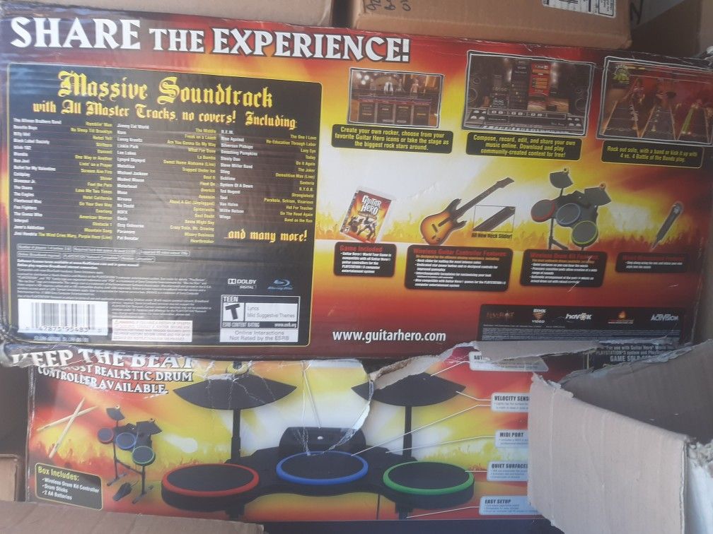 NEW Guitar Hero/Band Hero World Tour DRUM Set PS3 $75