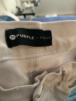 Purple Brand White Jeans give me a price or trade