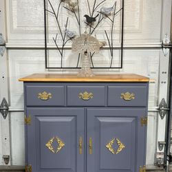 Vintage Wooden Cabinet 
