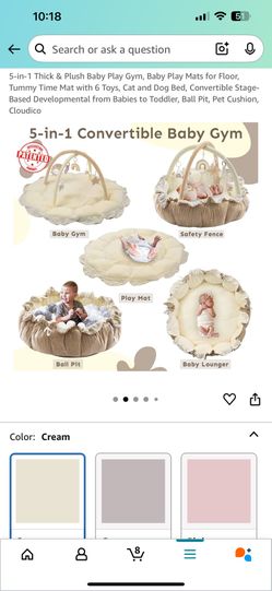 Plush Baby Play Mat