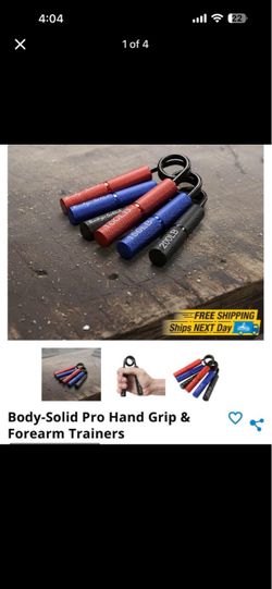 Body- Solid Hand grip and forearm trainers