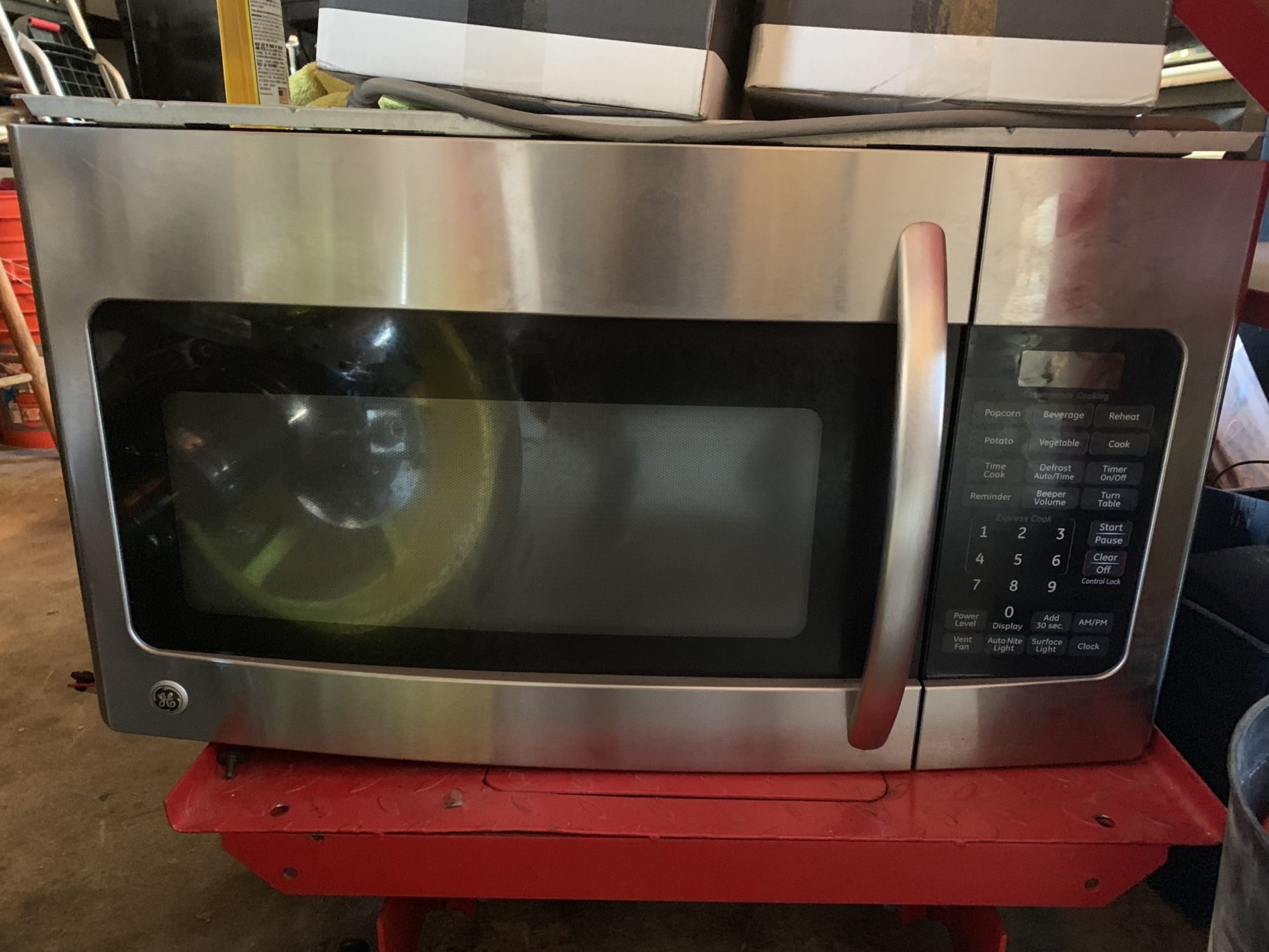 GE microwave