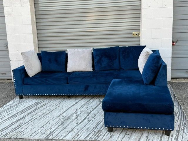 Blue Sectional Sofa 💥💥FREE DELIVERY🚚✅✅💥