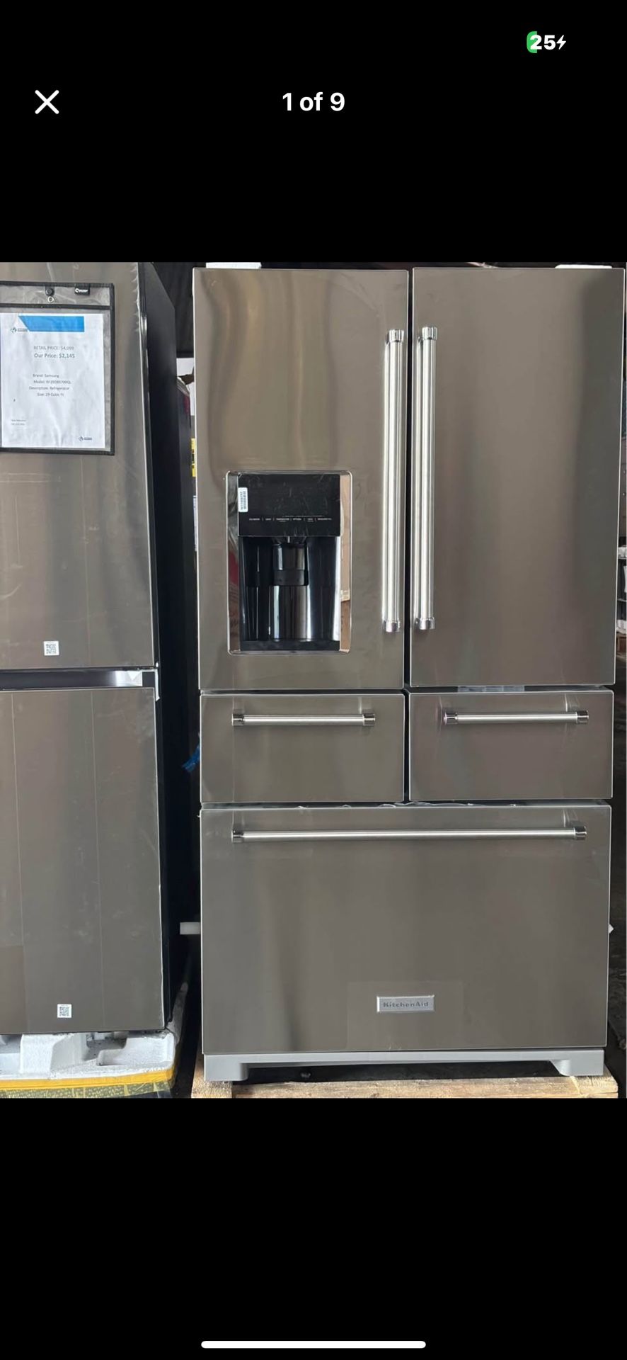 KitchenAid 5-French Door, Stainless Steel Refrigerator