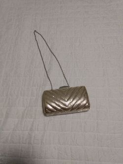 Jessica McClintock Gold Clutch