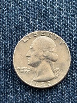 1982 Washington Quarter US Coin