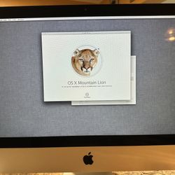 Apple Mac Desktop OS  X Mountain Lion Ready To Use