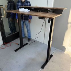 New In Box 47”x29”H Desktop Adjustable Height 26” To 50” Max Standing Computer Desk Table Office Furniture 3 Colors 