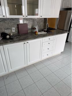 Kitchen cabinets