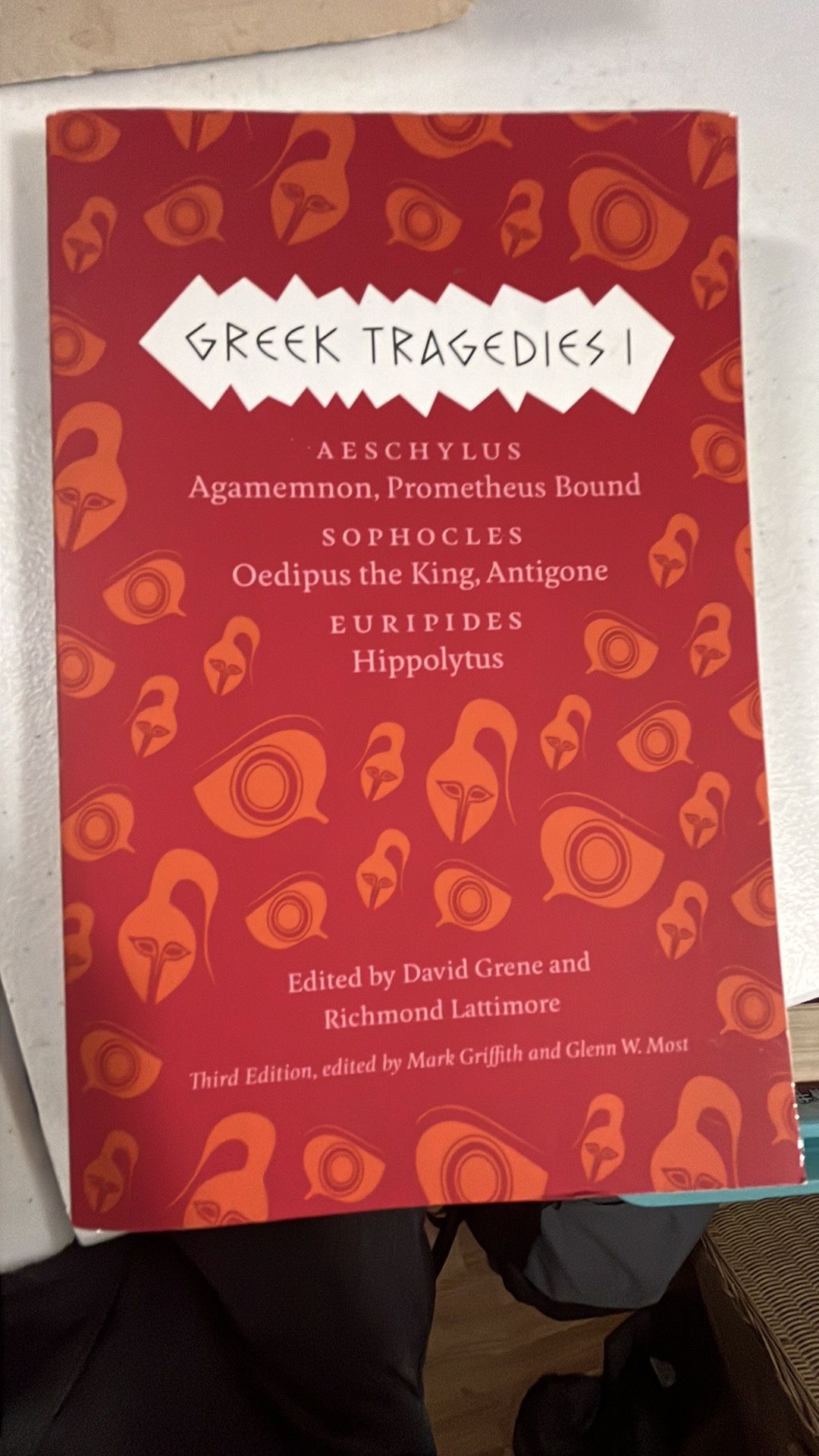 GREEK TRAGEDIES I