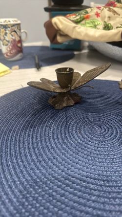 Brass butterfly