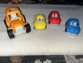 Tractor and Cars Set