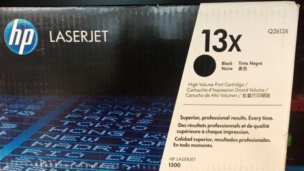 HP Laser Printer Ink 13X Black
