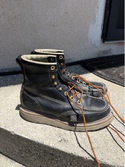 Thorogood Moc Toe Work Boots Men size 6D/7.5W