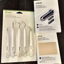 Cricut Weeding/Foil transfer kit & Blades Bundle