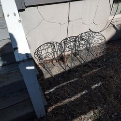 3 Plant Holders For Outside