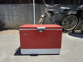 Coleman Steel Cooler