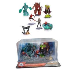 Disney Marvel Spider-Man: Far From Home Deluxe 7 pc  Figurine Play Set - NEW