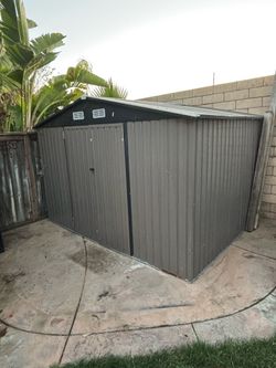 10’ x 12’ aluminum shed