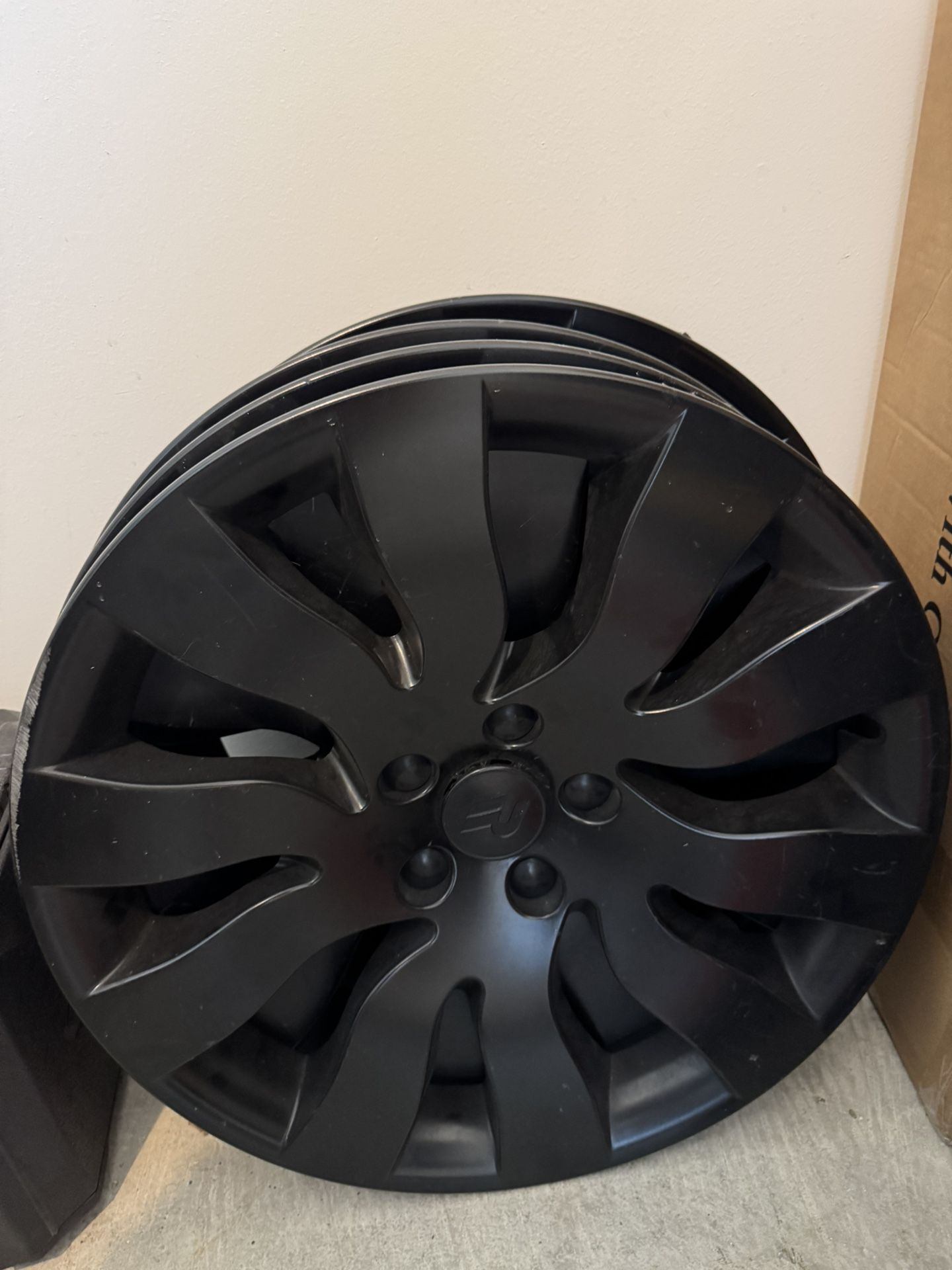 Rimetrix Tesla Model 3/Y Orbital Black Rim Covers