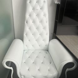 Leather Tall Chair
