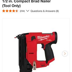 Milwaukee M12 Fuel 18 Gauge Nailer 